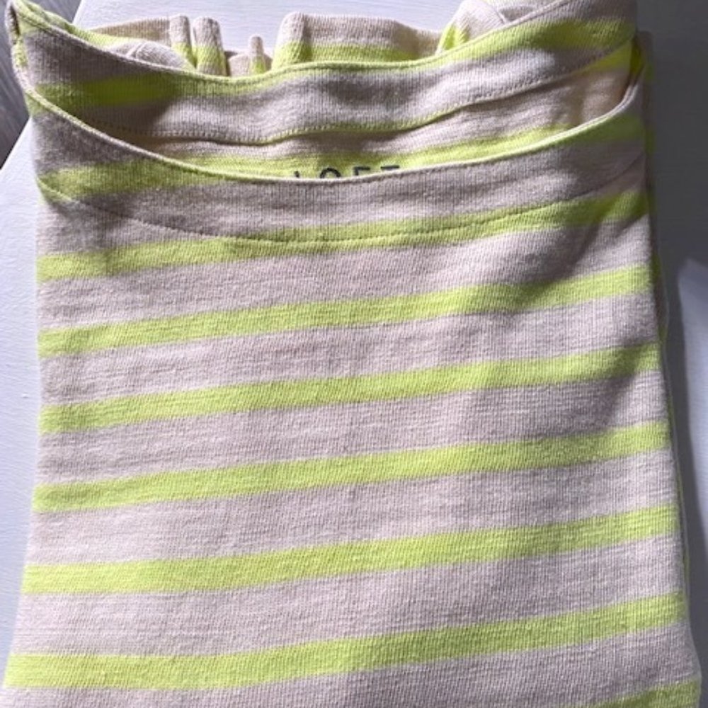 Loft Long Sleeve Striped Top - NWT